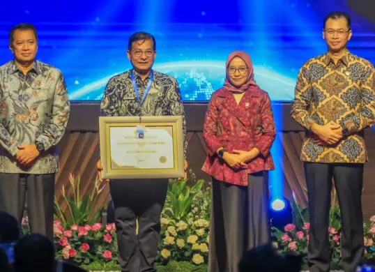 Setjen) DPD RI predikat Wilayah Bebas Korupsi (WBK) dari Kementerian PANRB di Aula Gedung KemenPANRB, Jakarta, Rabu, 11 Februari 2026. (Sumber: Dok. Istimewa)