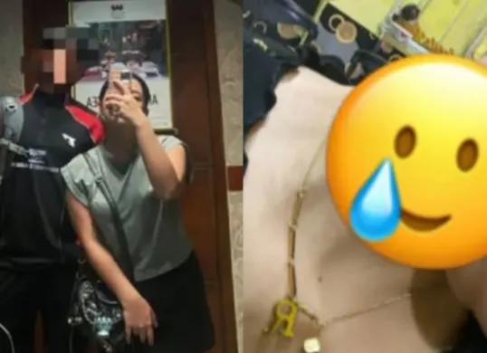 Seorang perempuan mengaku menjadi korban kekerasan kekasihnya yang merupakan pemain Timnas Indonesia. (Sumber: Threads/@myamoureeeee)