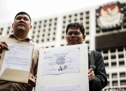 Salinan Ijazah Jokowi diperlihatkan ke Publik oleh KPU