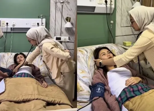 Ayu Ting Ting harus menjalani perawatan di rumah sakit akibat kondisi menurun.