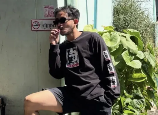 Figur publik dan pemilik brand Thanksinsomnia, Mohan Hazian, menyampaikan pengakuan resmi terkait dugaan pelecehan seksual melalui unggahan di akun Instagram pribadinya, Kamis, 12 Februari 2026 (Sumber: Instagram/@mohanhazian)