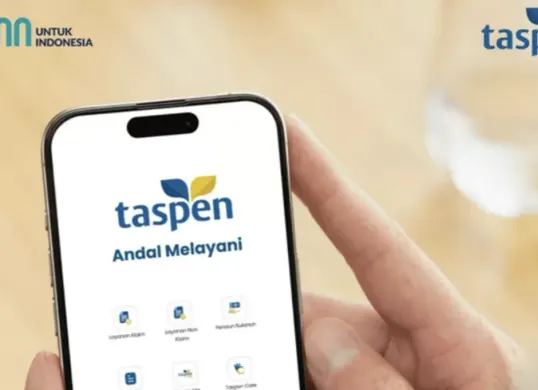 Cara pengecekan saldo pensiun melalui aplikasi Taspen Mobile menjelang pencairan THR Idul Fitri 2026. (Sumber: Instagram/@taspen)