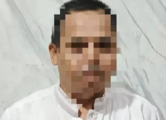 Potret tersangka penipuan umroh. (Sumber: Polres Serang)