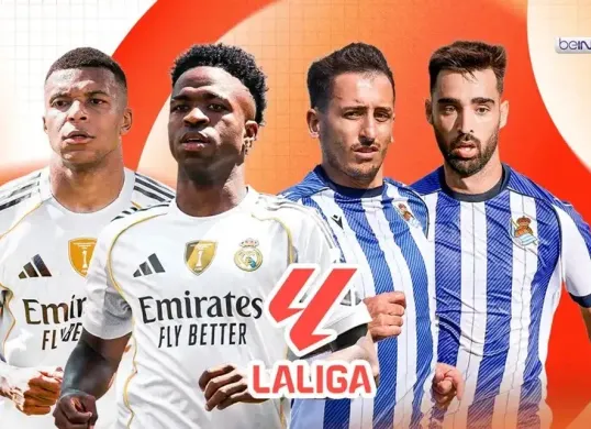 Jadwal pertandingan Real Madrid vs Real Sociedad di Liga Spanyol pekan ke-24 2025/2026. (Sumber: Vidio.com)