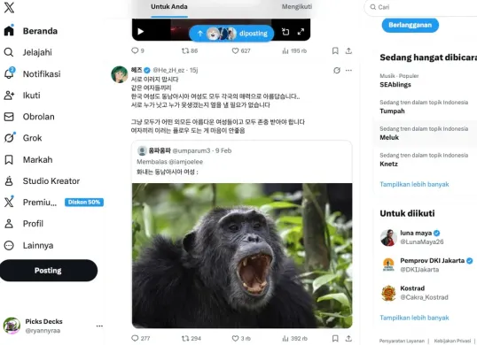 Perseteruan KNetz dan SEAblings viral di media sosial, begini kronologinya (Sumber: X)