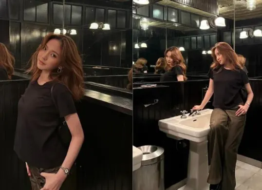 Konflik netizen Korea dan Asia Tenggara memanas hingga menyeret nama Jule yang jadi trending. (Sumber: Instagram/@juliaprt7)