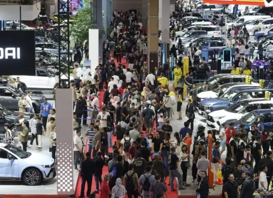 Gelaran Indonesia International Motor Show (IIMS) 2026 di JIExpo Kemayoran. (Sumber: Istimewa)