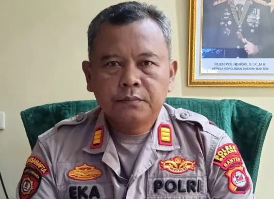Kasat Samapta Polres Serang, AKP Eka Jatnika. (Sumber: Dok. Pribadi)