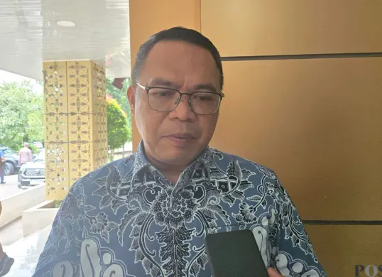 Ketua DPRD Kabupaten Tangerang, Muhamad Amud. (Sumber: Poskota/Veronica Prasetio)
