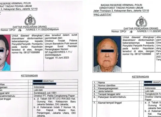 Mantan Pimpinan PCP di Jakbar Jadi DPO Hingga Masuk Red Notice Kasus Dugaan Penipuan. (Sumber: Istimewa)