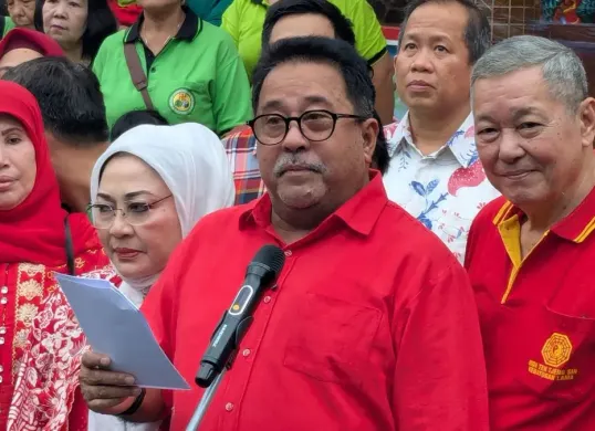 Wakil Gubernur Jakarta, Rano Karno saat Monitoring perayaan Imlek di Kelenteng Bio Hok Teng Jeng, Kebayoran Lama, Jakarta Selatan, Selasa, 17 Februari 2026. (Sumber: Dok. Pemprov Jakarta)