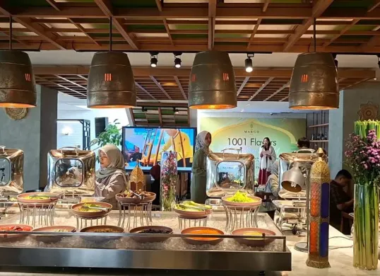 The Margo Hotel Depok tawarkan menu buffet berbuka puasa dengan menu khas timur tengah. (Sumber: Dok. Humas The Margo Hotel)