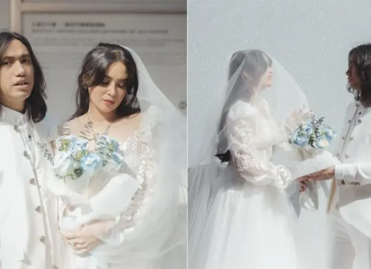 Isu nikah beda agama Ayushita dan Gerald Situmorang ramai diperbincangkan. Benarkah keduanya menikah beda keyakinan. (Sumber: Instagram/@ayushita, @geraldsitumorang)