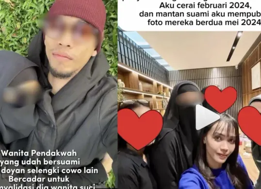 Berlyn Carl saat membagikan pengakuan mengenai kisah rumah tangganya yang viral di media sosial. (Sumber: Instagram/@berlny.carl)