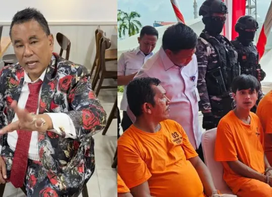 Kasus penyelundupan sabu hampir dua ton di Batam memasuki tahap pembelaan. Hotman Paris Hutapea siap memberikan pendampingan hukum kepada terdakwa ABK Fandi Ramadhan. (Sumber: X/@KangManto123)
