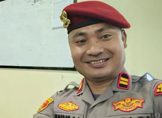 Potret Iptu Hadirat Syukur Lombu. (Sumber: Poskota/ Angga Pahlevi)