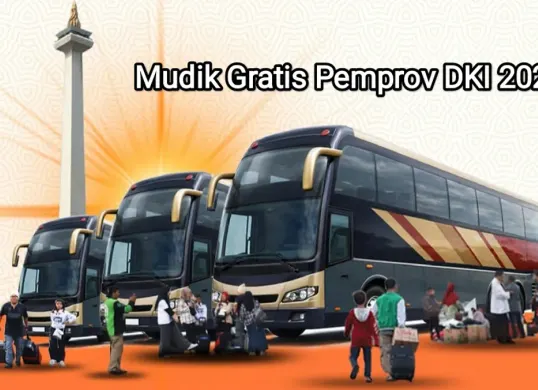 Periode pendaftaran mudik gratis Pemprov DKI Jakarta 2026. (Sumber: Instagram/@dishubdkijakarta)