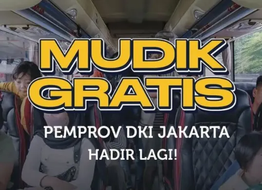 Pendaftaran Mudik Gratis Pemprov DKI Jakarta 2026 Kluster 1 masih dibuka 22-24 Februari. (Sumber: Instagram/@dkijakarta)