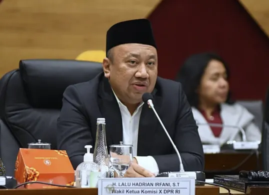 Wakil Ketua Komisi X DPR RI, Lalu Hadrian Irfani (Sumber: Dok/dpr.go.id)