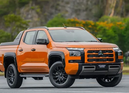 Ilustrasi mobil pikup Triton. (Sumber: Dok. Mitsubishi)