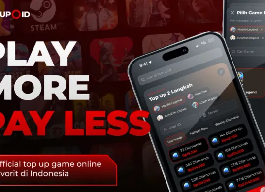Layanan top up game dari topup.id. (Sumber: Istimewa)