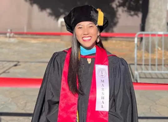 Salah satu penerima beasiswa Lembaga Pengelola Dana Pendidikan (LPDP), Irawati Puteri. (Sumber: Instagram/@irawatiputeri)