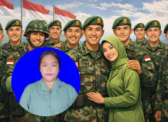 Viral istri anggota TNI berselingkuh dengan 13 prajurit TNI di Papua. (Sumber: Istimewa)