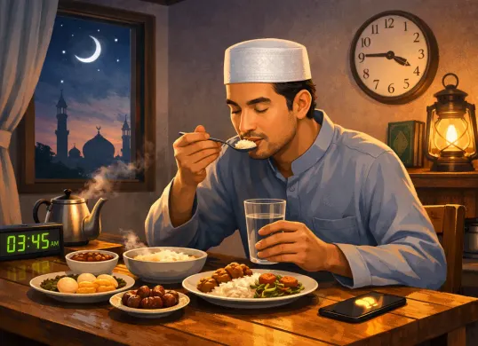 Jadwal Imsakiyah di 10 Ramadhan 1447H di Kota Jakarta. (Sumber: ChatGPT)