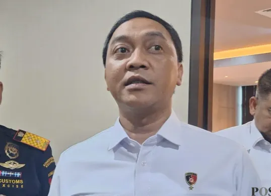 Direktur Tindak Pidana Narkoba Bareskrim Polri, Brigjen Eko Hadi Santoso. (Sumber: Poskota/Ali Mansur)