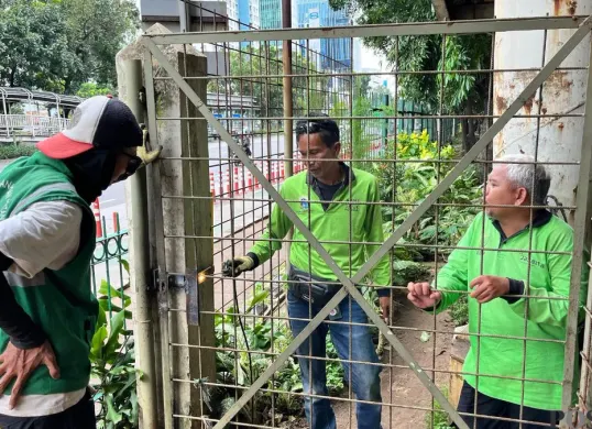 Taman Hutan Kota Cawang, Jakarta Timur, Sabtu, 28 Februari 2026. (Sumber: Poskota/M Tegar Jihad)