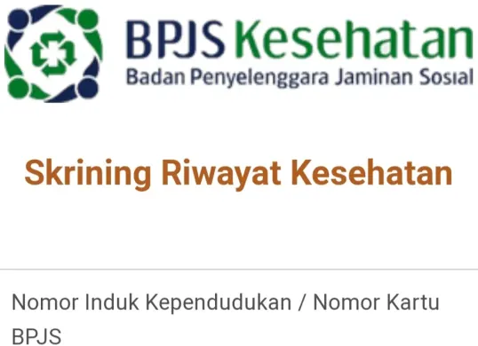 Cara skrining BPJS Kesehatan 2026. (Sumber: BPJS Kesehatan)