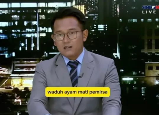 Presenter Sindonews TV Yudi Handoyo sindir aksi teror terhadap influencer. (Sumber: Instagram/@handoyoyudi)