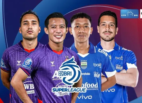Link live streaming menonton Persik Kediri vs Persib Bandung pada pekan ke-16 BRI Super League 2025/2026 (Sumber: Vidio.com)