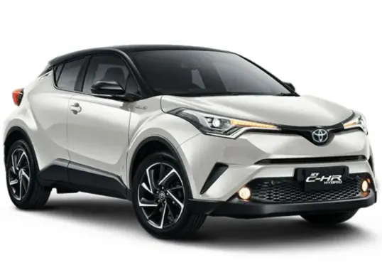 Mobil Toyota C-HR hybrid. (Sumber: Auto2000)