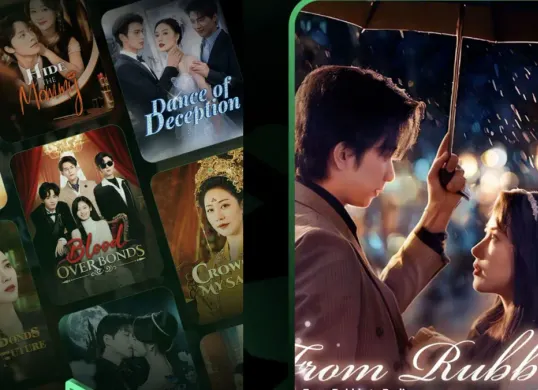 Tampilan aplikasi Bubume yang menampilkan drama pendek dan saldo virtual hasil menonton video. (Sumber: Dok/Google Playstore)