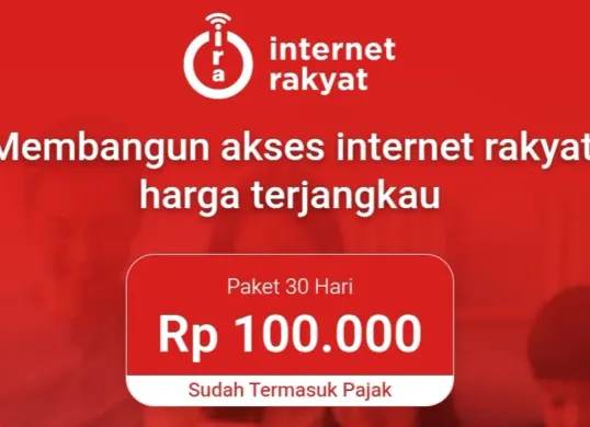 Layanan Internet Rakyat mulai aktif pada Januari 2026. (Sumber: Internet Rakyat.)