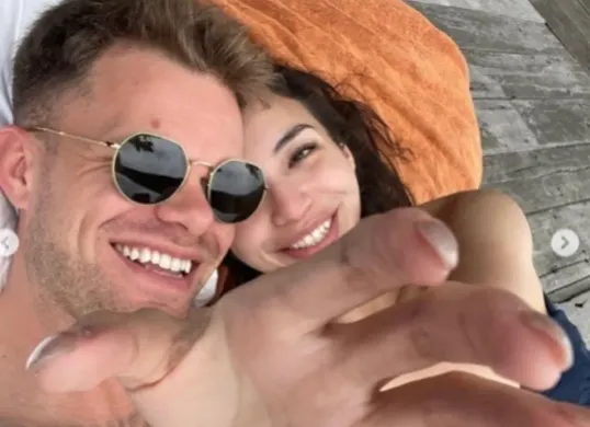 Potret Kristian Hansen dan Manohara Odelia yang dikabarkan menjalin hubungan asmara (Sumber: Instagram/thekristianhansen)