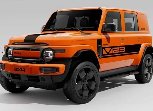 SUV listrik iCar V23 berhasil meraih rating bintang lima ASEAN NCAP dengan skor 91,02 poin. (Sumber: Chery)