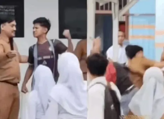 Video keributan di SMKN Tanjung Jabung Timur viral. Guru Agus Saputra melapor ke Dinas Pendidikan Jambi terkait dugaan pengeroyokan oleh siswa.