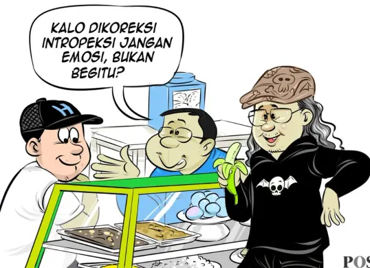 Obrolan Warteg akhir pekan. (Sumber: Poskota/Arif Setiadi)