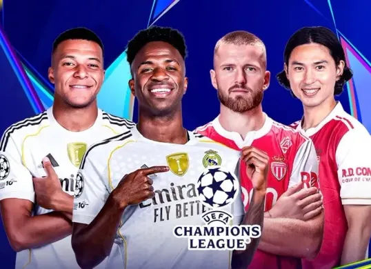 Tonton live streaming Real Madrid vs AS Monaco di matchday ke-7 Liga Champions 2025/2026. (Sumber: Vidio.com)