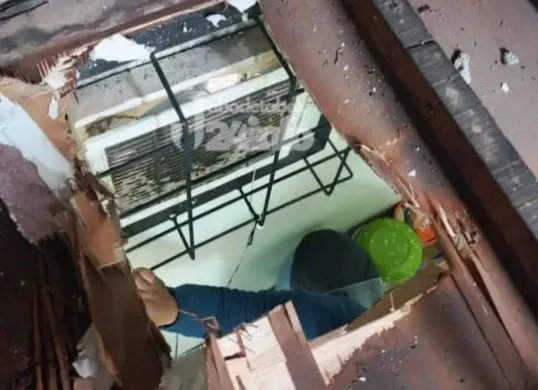 Kantor pegadaian di kawasan Lenteng Agung, Jagakarsa, Jakarta Selatan dibobol maling, satu pelaku ditangkap. (Sumber: Istimewa)