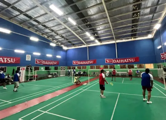 PT Astra Daihatsu Motor bersama Forwot menggelar Fun Badminton Competition di Jakarta. (Sumber: Daihatsu)