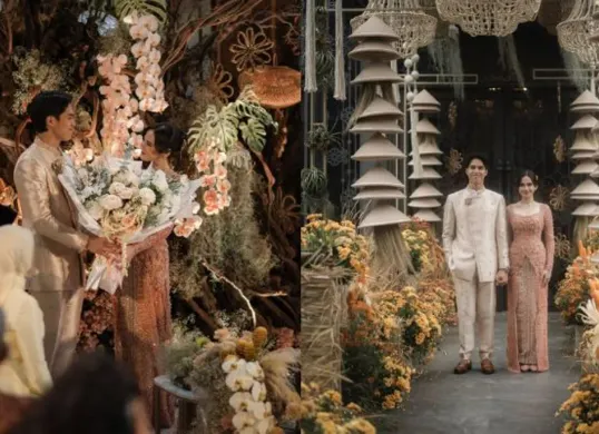 El Rumi dan Syifa Hadju melangsungkan lamaran dengan konsep intimate di Plataran Senayan. (Sumber: Instagram/@elelrumi, @syifahadju)