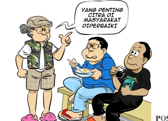 Obrolan warteg hari ini, Selasa, 27 Januari 2026. (Sumber: Poskota/Arif Setiadi)