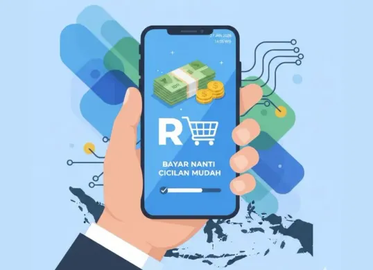 Ilustrasi bank penyedia layanan paylater (Sumber: Gemini AI)
