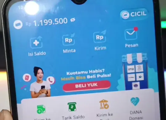 Ilustrasi aplikasi DANA dengan fitur cicilan digital yang semakin diminati pengguna di Indonesia pada 2026. (Sumber: Youtube/@Bang Wicak Cuy)