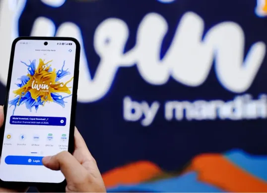 Bank Mandiri berkomitmen mendorong penguatan transaksi digital lewat Livin' by Mandiri. (Sumber: Dok. Mandiri)