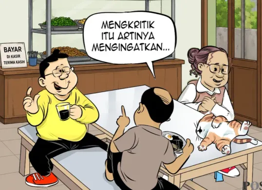 Ilustrasi Obrolan Warteg, Sabtu, 6 Juni 2026. (Sumber: Poskota/Arif Setiadi)