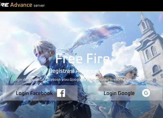 Dashboar FF Advance Server OB54 hingga 18 Juni 2026.  (Sumber: Dok/Free Fire)